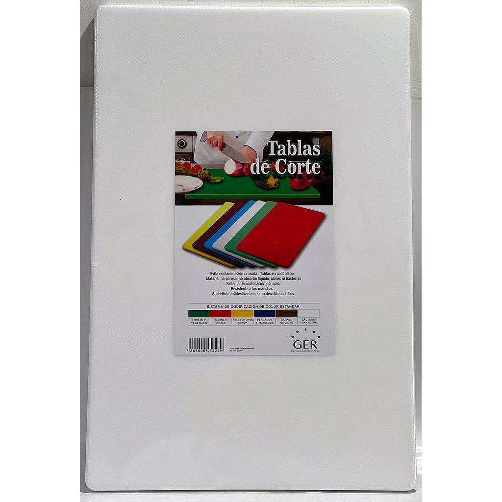 TABLA CORTAR BLANCO OBTP000 (30 x 45cm)