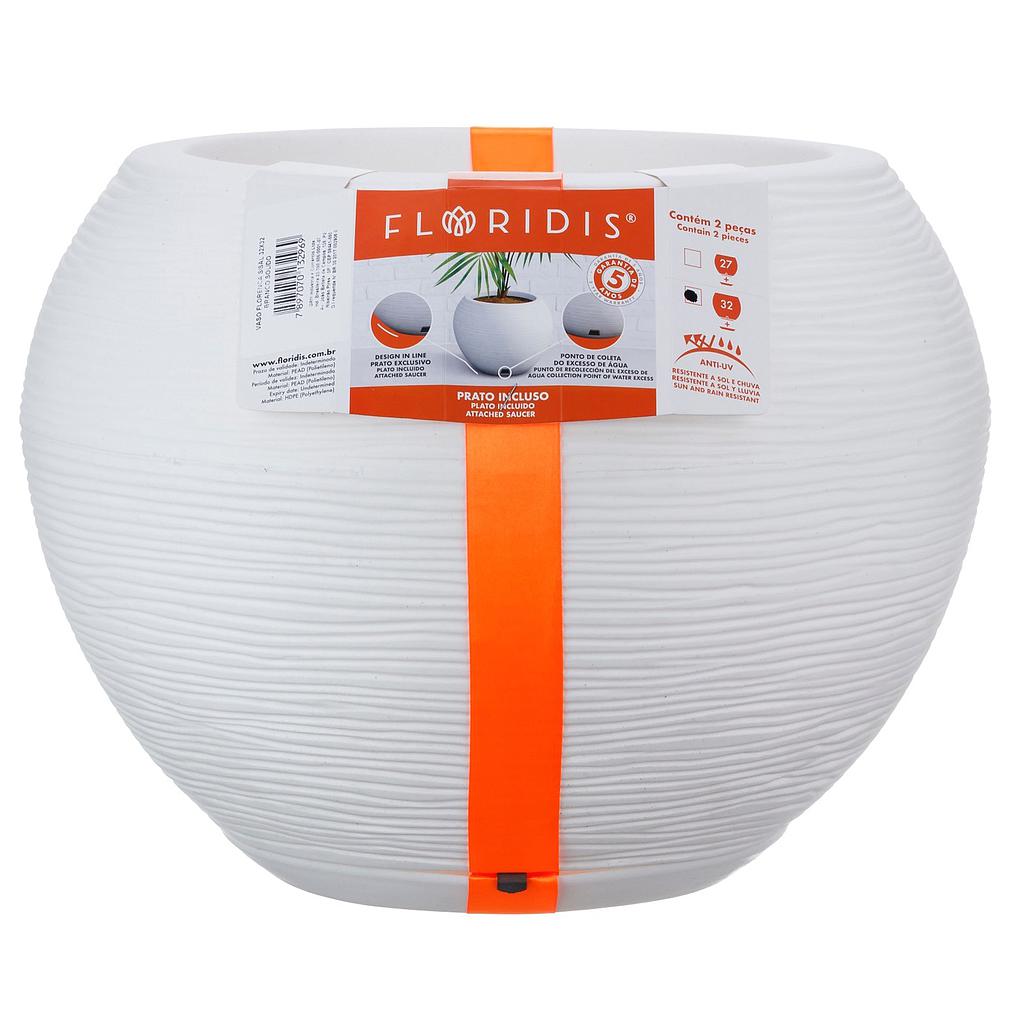 MACETA FLORENCA SISAL BLANCO 7908377402775 (32 x 32cm)