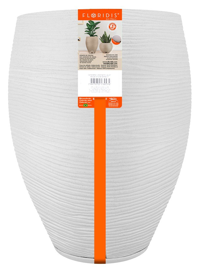 MACETA FLORENCA SISAL BLANCO 7908377406070 (35 x 60cm)