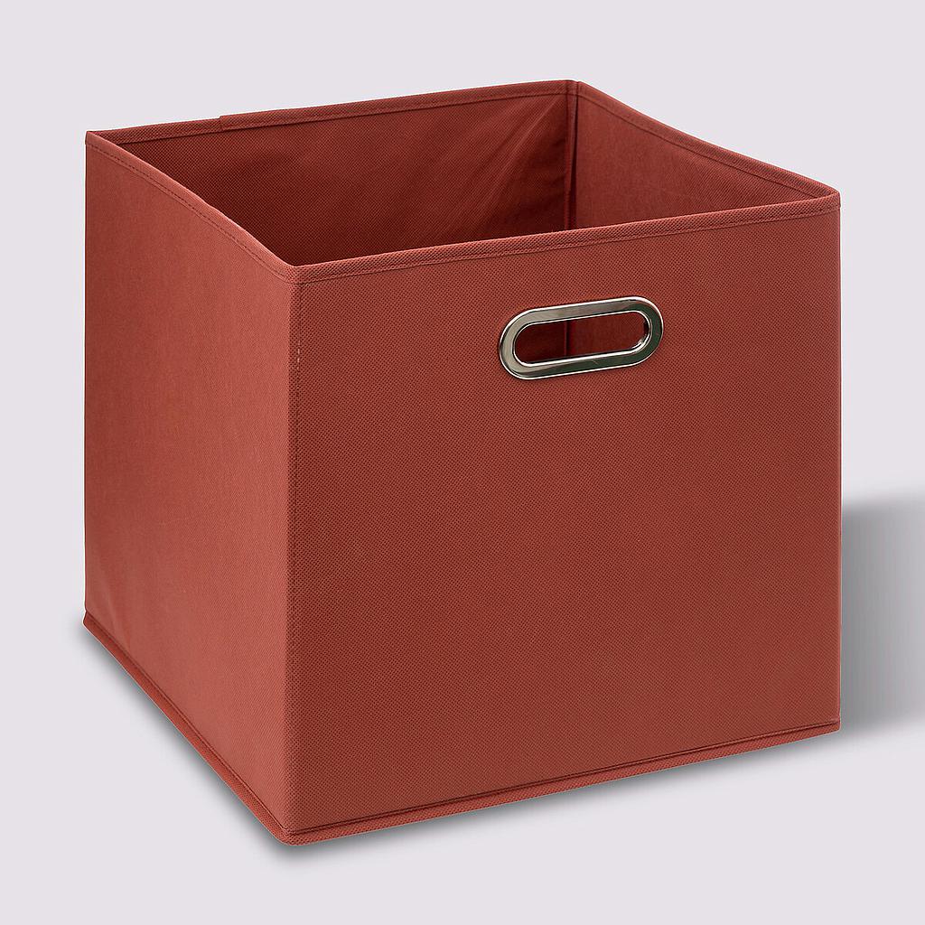 CAJA CONTENEDORA TEXTIL VINO 138885L (31 x 31cm)