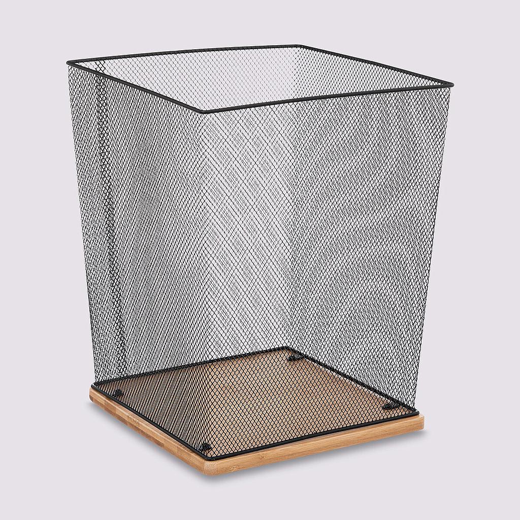 BASURERO CESTA BAMBOO 181356 (32.5 x 26.5 x 26.5cm)