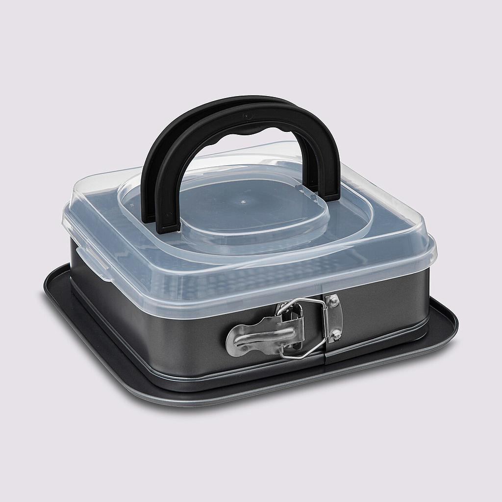 MOLDE DESMONTABLE CON TAPA 189346 (28 x 28 x 9.4cm)