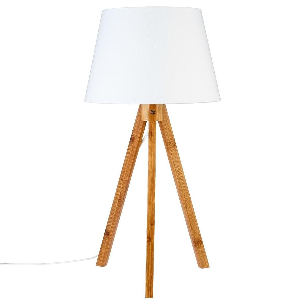 LAMPARA TRIPODE BAHI PANTALLA BLANCO 145227 (55.5 x 28cm - E14)