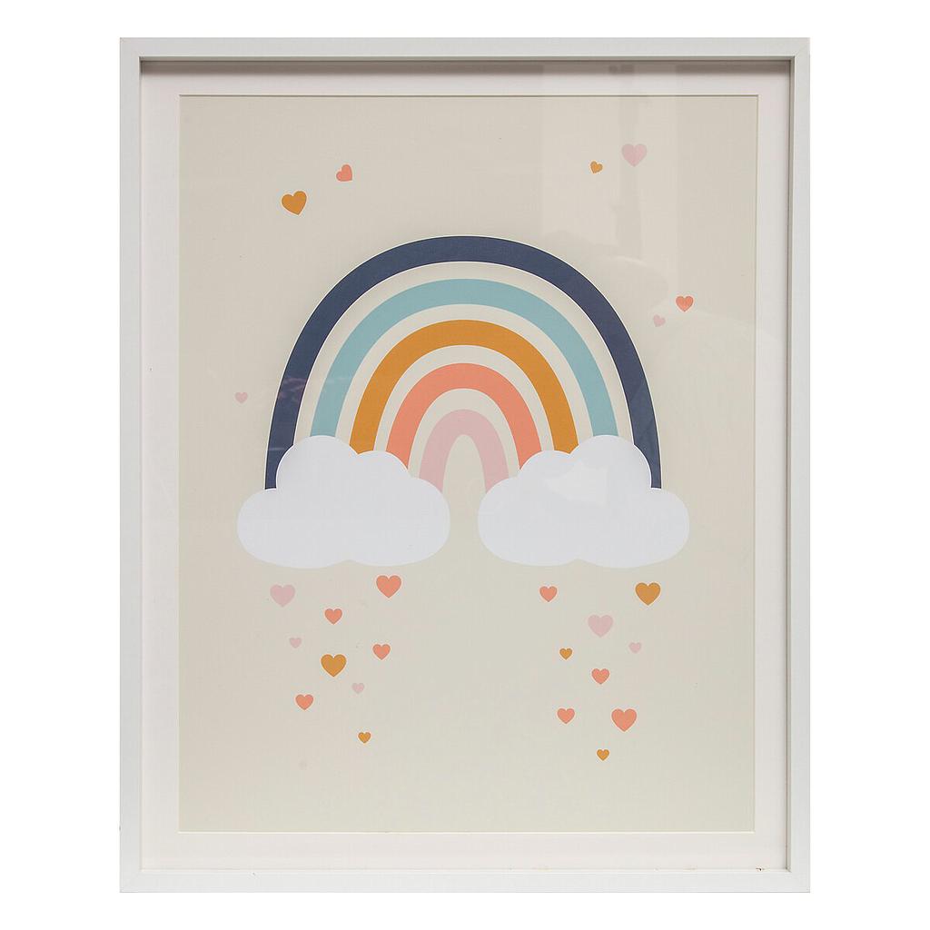 CUADRO INFANTIL ARCO IRIS 194011 (40 x 50cm)