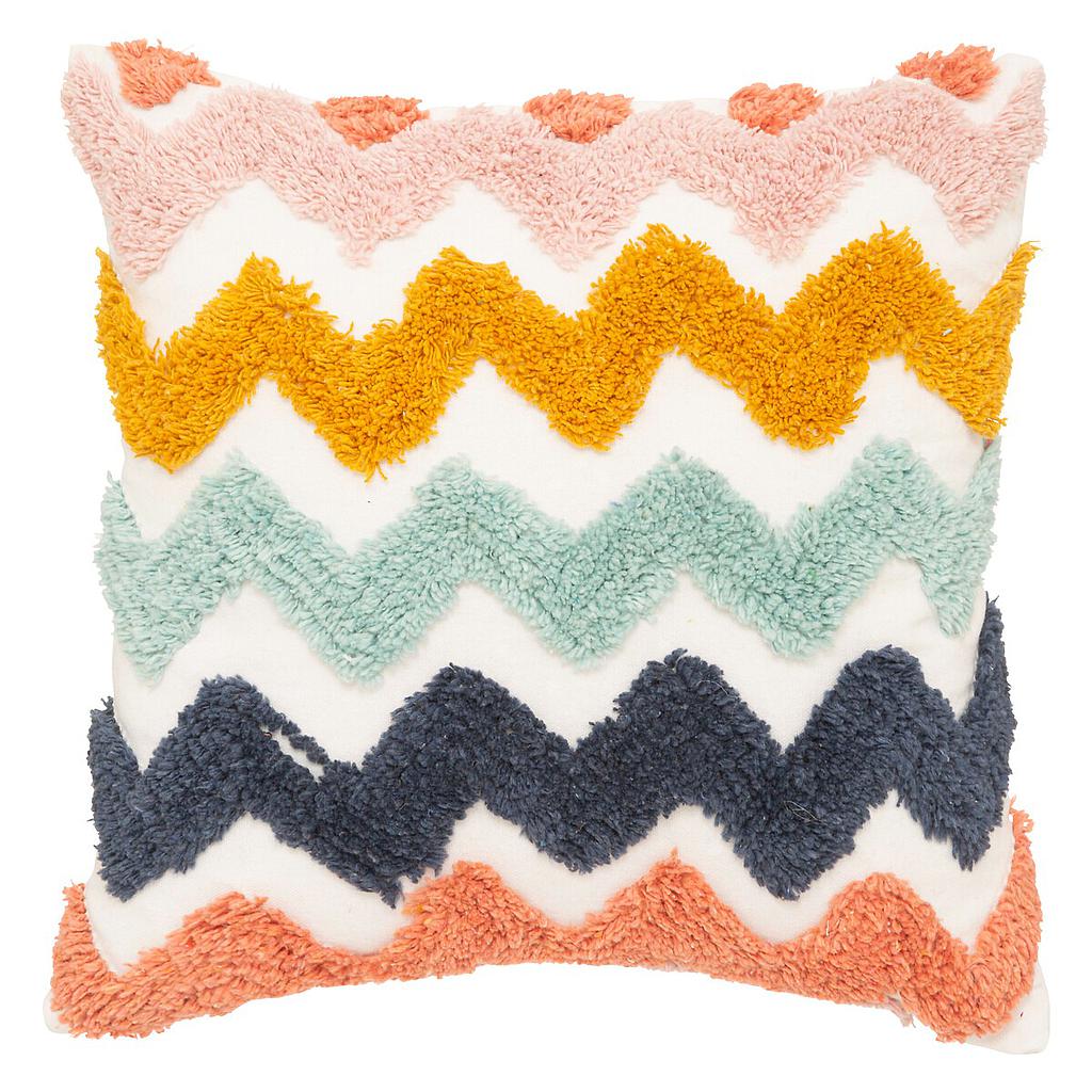 COJIN INFANTIL OLA DE COLORES 194014 (40 x 40cm)