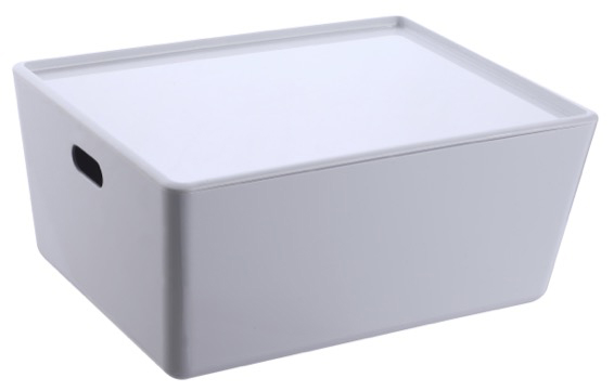 ORGANIZADOR MULTIUSO BLANCO CON TAPA 33639 (35 x 26 x 15.3cm)