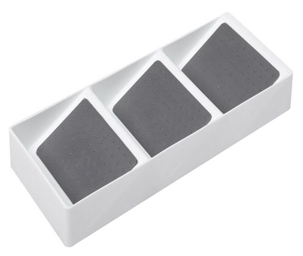 ESTANTE ORGANIZADOR RECTANGULAR 3 DIVISIONES 753253 (39 x 15 X 5cm)