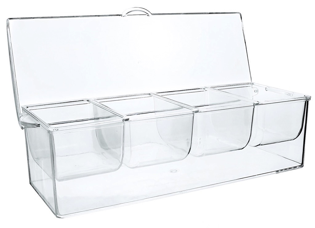 ORGANIZADOR MULTIUSO 4 COMPARTIMENTOS 300107 (40 x 5 x 16 x 11.5cm)