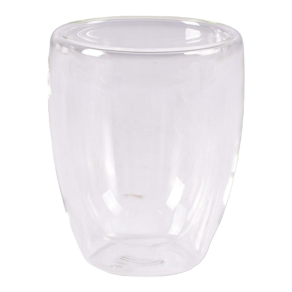 VASO VIDRIO DOBLE PARED 928176 / 182166 (220ml / 10 x 8cm)
