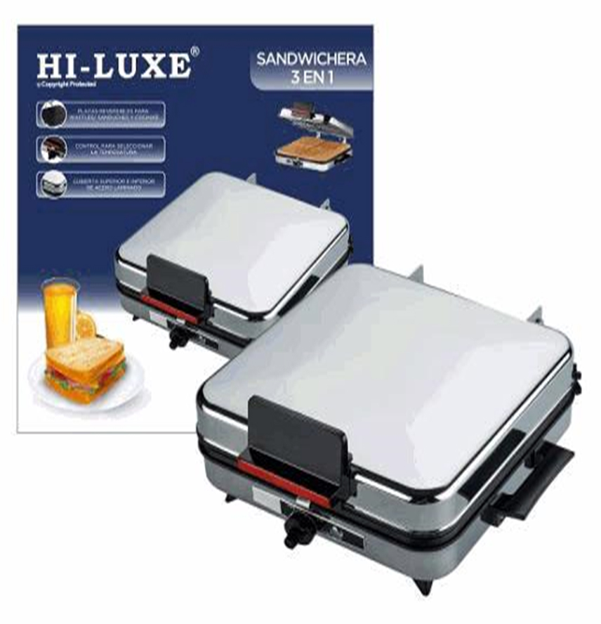 SANDUCHERA 3 EN 1 4 RODAJAS S07585 / HL-1200