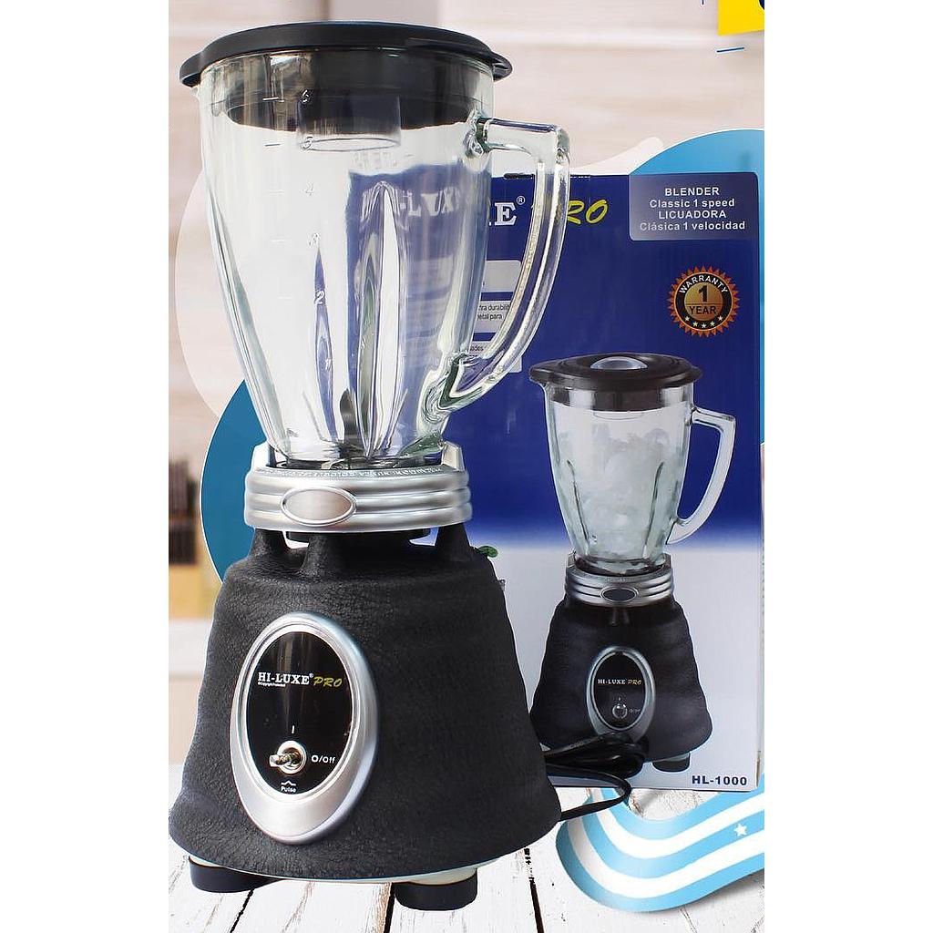 LICUADORA PRO 1 VELOCIDAD VASO DE VIDRIO S07251 / HL-1000 (1.25lt - 750W - 110V - 60HZ)