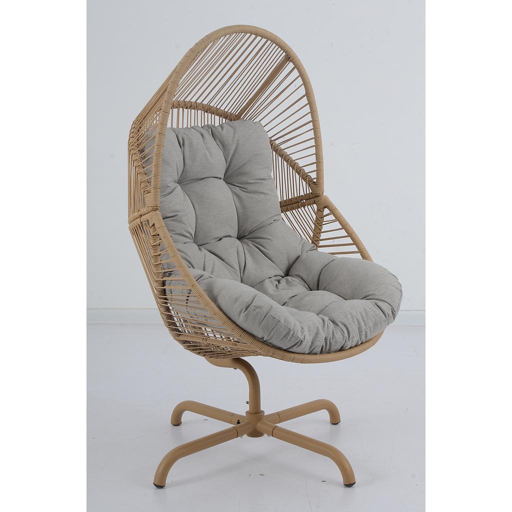 MECEDORA RATAN SINTETICO LILY JYSRS240191 (Cesta:88 × 70 × 121cm Soporte: 68 × 68 × 78cm)