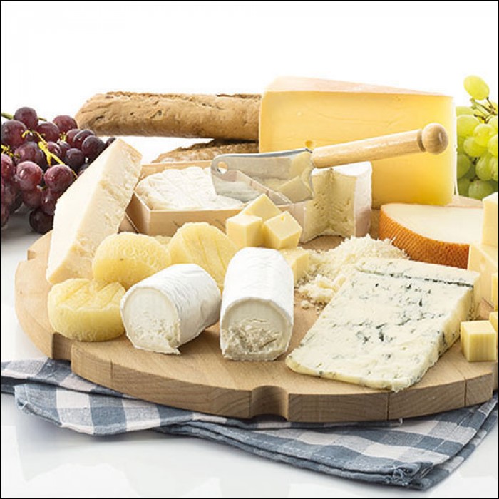 SERVILLETAS DISEÑO CHEESE PLATTER 20PZS 13317505 (33 x 33cm)