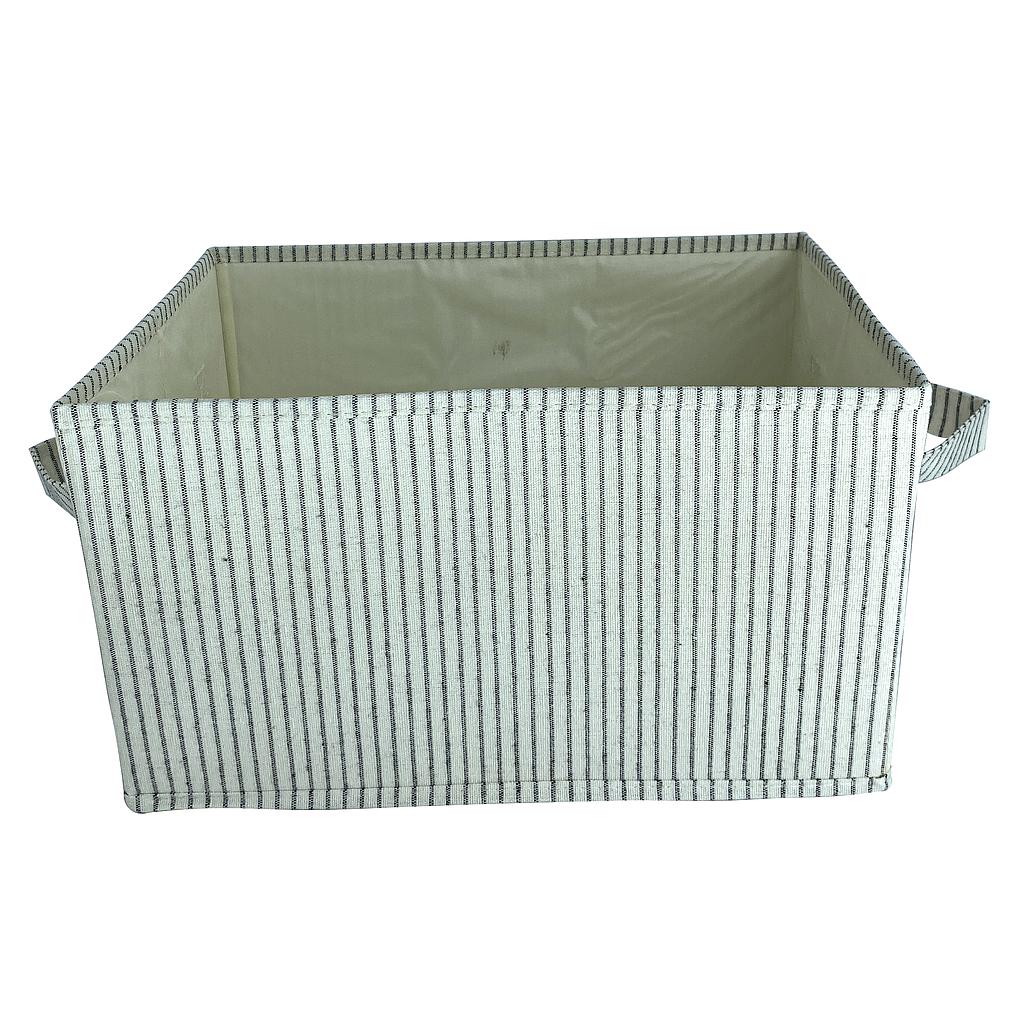 CAJA ORGANIZADORA TELA 4HM25-13 (40 x 30 x 25cm)