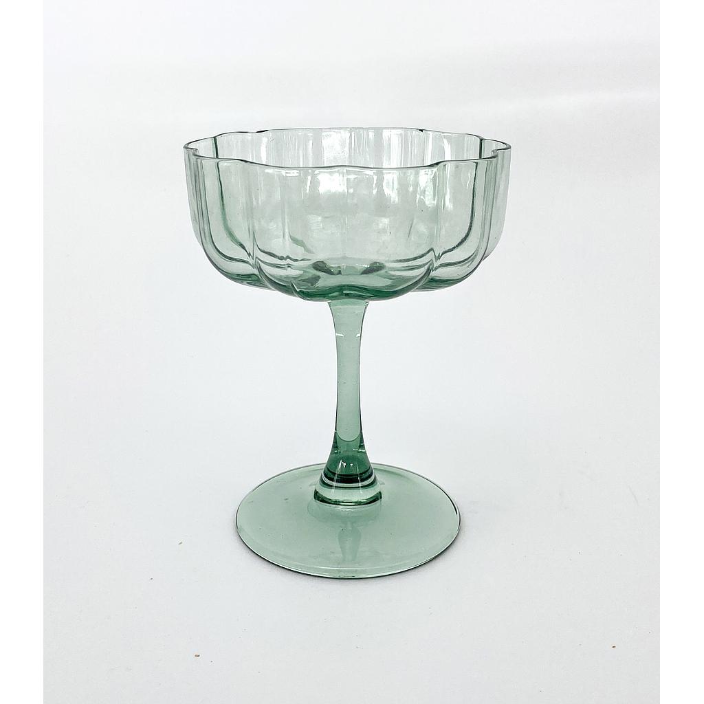 COPA VIDRIO VERDE COCTEL 4HM26-14