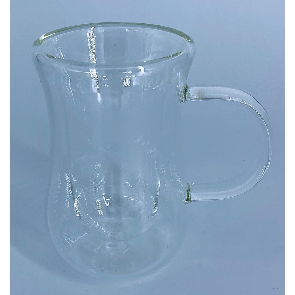 TAZA VIDRIO PARA TE 4HM37-8 (5 x 9cm / 80ml)
