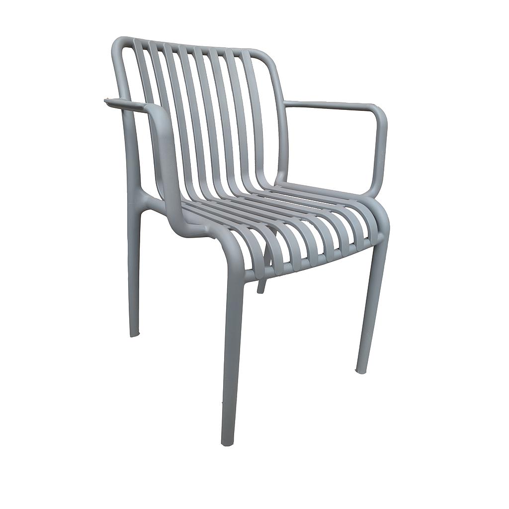 SILLA RUANDA GRIS C-795BL (79 x 44 x 51cm)