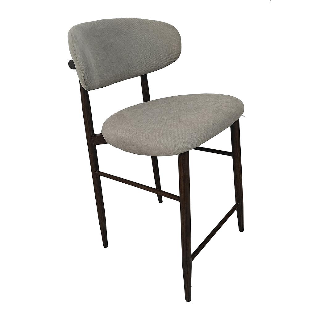 TABURETE GHANA TEXTIL GRIS CLARO BC-200GC (65 x 96 x 50cm)