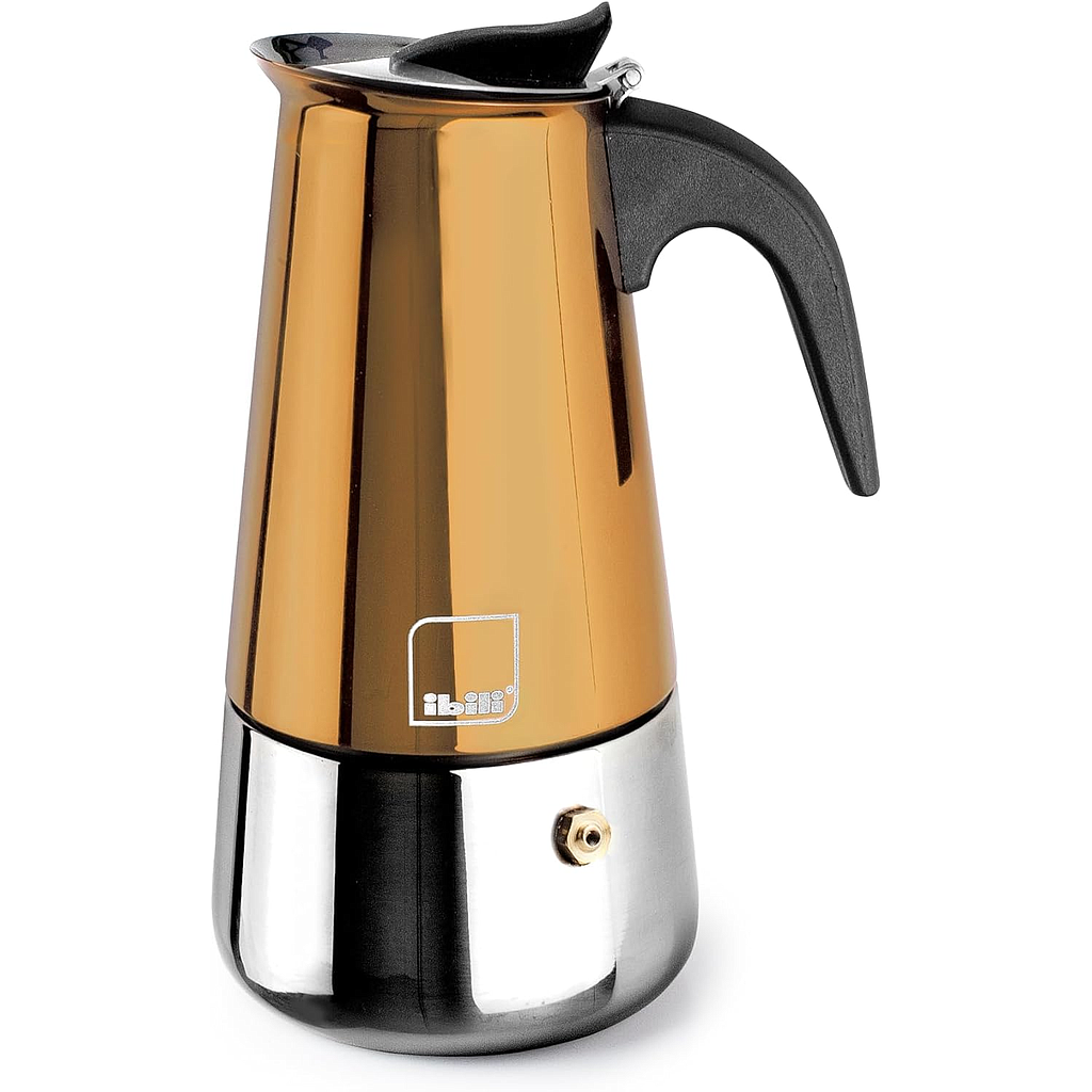 CAFETERA EXPRESS INOX MOKA CUPRA 10 TAZAS IB 629910