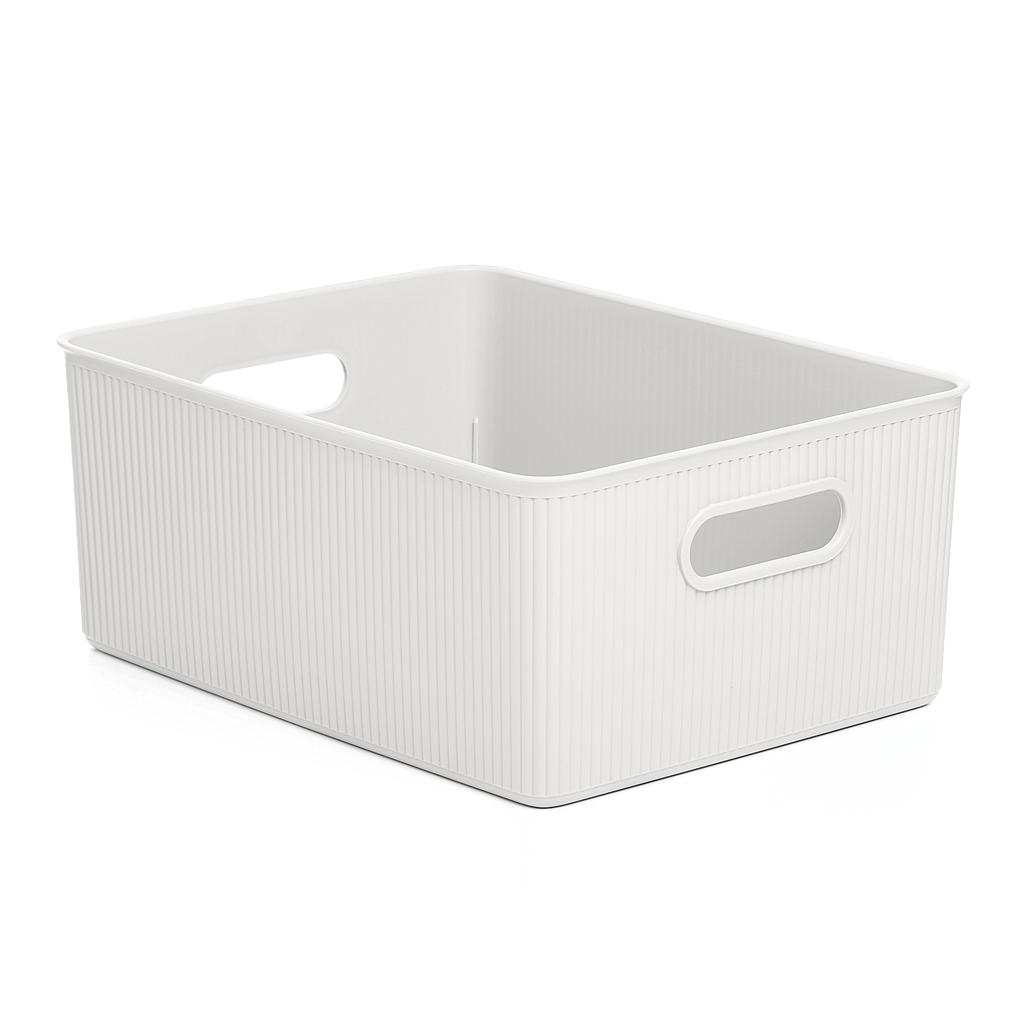 CONTENEDOR MULTIUSO BAOBAB BLANCO 7010301 (38.5 x 29.4 x 16cm /15lt)
