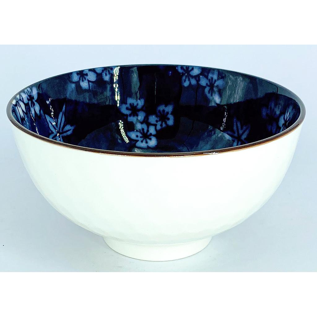 BOWL ESCANDINAVOS FLORES AZUL NOCHE 4HM34-7B (11.7 x 6cm)