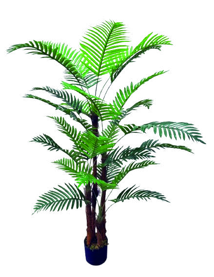 PLANTA ARTIFICIAL PALMA CON MACETA F23882 (150cm)