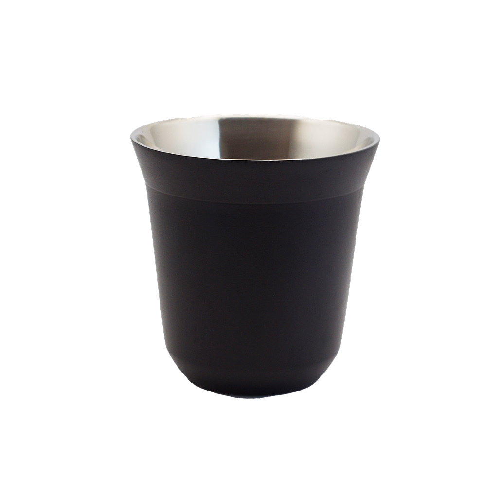 VASO DOBLE PARED NEGRO - ACERO INOXIDABLE 7862140130084 (80ml) 