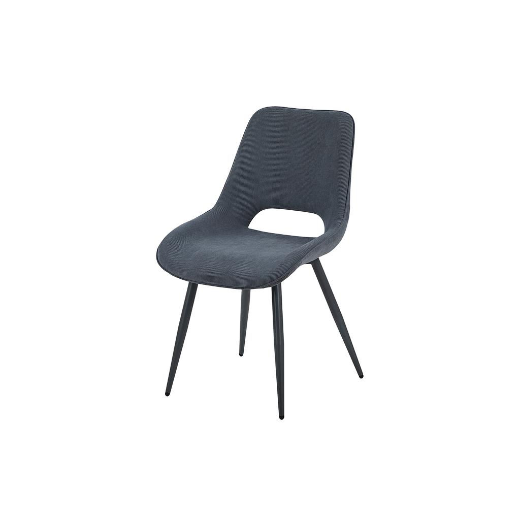 SILLA PANA MAGDA GRIS PATAS ARENA GRIS MDC7160A-5 (50 x 61.5 x 86 x 48cm)