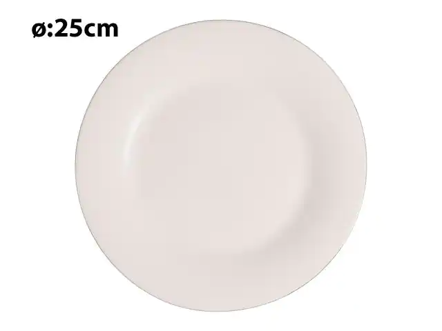 PLATO TENDIDO OPAL BLANCO 262407 / LP100GOLD (25cm)