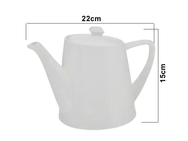 TETERA CERAMICA 396729 /SAN5562-ST443 (22 x 15cm / 1000ml)