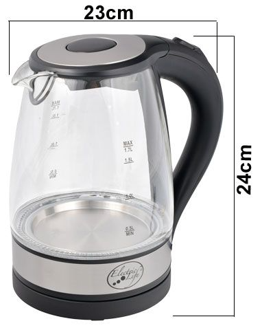 HERVIDOR ELECTRICO 663545 / EL-G12/011552  110V/60HZ (1.7lt)