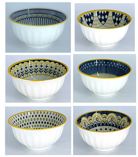 SET BOWL NORDICO 6PZS 4HM34-6 (11.7 x 6cm)