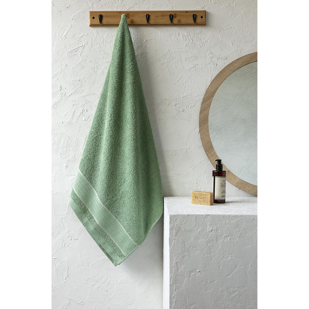 TOALLA MURANO VERDE FT-601-40436 (140 x 70cm / 100% ALGODON / 400gr)