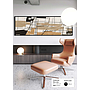 CUADRO ABSTRACTO LINEAS BEIGE Y NEGRO 13303 (50 x 150cm)
