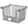 CESTA ORGANIZADORA NEGRO MATTE INTER 91007 (12 x 10cm)