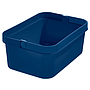 CESTA ORGANIZADORA PLASTICA AZUL INTER 08776 (32 x 22 x 13cm)