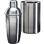 SET BARMAN ACERO INOX 2PZS A12441330 (SH 19cm / WC 12  x 18cm)