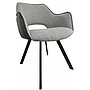 SILLA VINTAGE TEXTIL GRIS E2153-99722