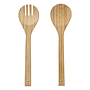 SET CUCHARETAS BAMBOO PARA ENSALADA 2PZS 151490 (30 x 7.5 x 1.30cm)