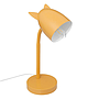 LAMPARA DE MESA AMARILLO CON OREJAS 158756F (31 X 12.5cm - E14)