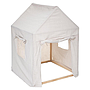 CARPA TIPO CABAÑA INFANTIL BEIGE CON VENTANAS 174151 (115 x 77 x 77cm)