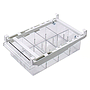 ORGANIZADOR MULTIUSO CON DIVISIONES PARA REFRIGERADOR 301341 (30.5 x 20 x 9.5cm)