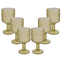 SET COPA VIDRIO VERDE 6PZS 989432 / SAN4363 (260ml)