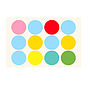 INDIVIDUAL RECTANGULAR DISENO LUNARES DE COLORES 7862117484523 (45 x 30cm)