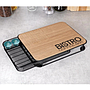 CAJA CONTENEDORA METAL MADERA BISTRO MULTIUSOS HZ1940030 (30.5 x 24 x 6.5cm)