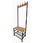 PERCHERO CON ZAPATERA INDUSTRIAL YMJ6040175DG (60 x 40 x 175cm)