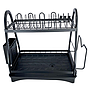 ESCURRIDOR DE PLATOS METALICO 4HM20-4 (44 x 24.5 x 36cm)