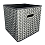 CAJA ORGANIZADORA TELA 4HM25-2 (27 x 27 x 27cm)