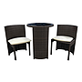 SET MESA Y SILLAS TERRAZA FANTINO RATAN SINTETICO 3PZS 4HM32-2