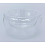 BOWL VIDRIO DOBLE TRANSPARENTE 4HM37-21 (12 x 7.5cm / 350ml)